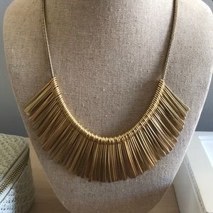 Stella & Dot Essential Fringe Necklace-gold